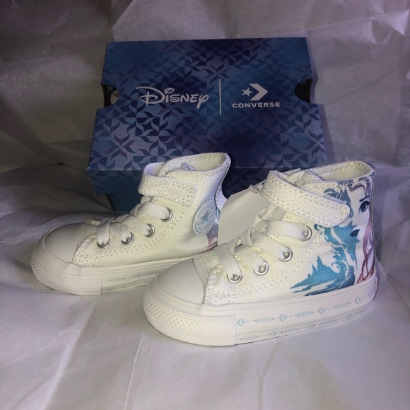 Converse Frozen 2 Chuck Taylor shoes Toddler Sz 5c - Picture 6 of 8